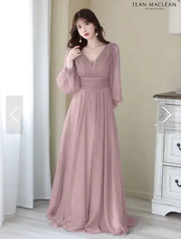 [ 택 포함 새상품 ] JEAN MACLEAN 롱 드레스