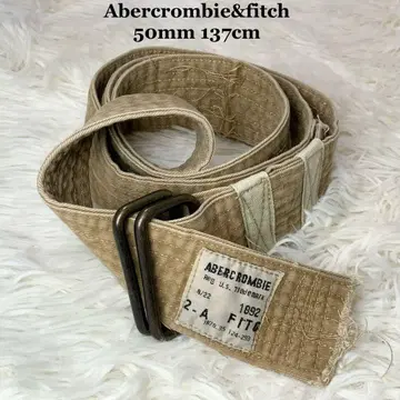 아바크롬비 앤 피치 코튼 밀리터리 벨트 ARMY 전체 길이 137cm