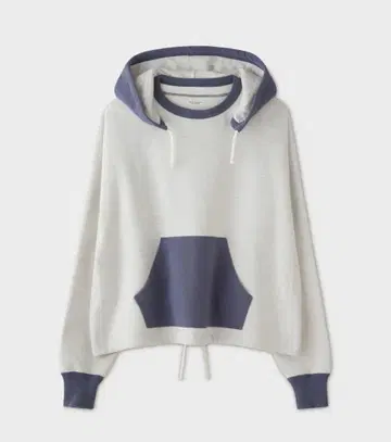 피그벨 어태치드 후디 후드티 오트밀 퍼플 네이비