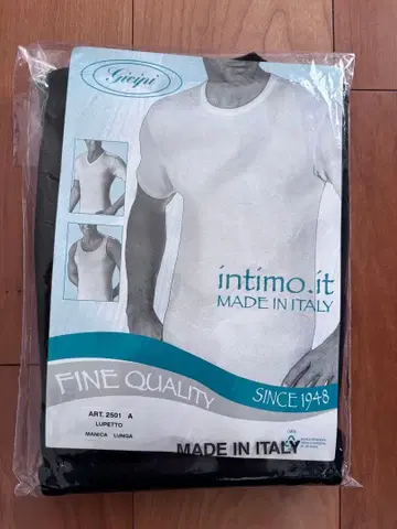 GICIPI 지치피 코튼 니트소 2501A GIAGUARO 블랙