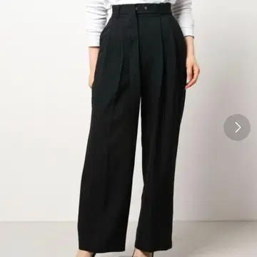 [ 새상품급 ] SNIDEL 팬츠 스나이델 블랙 여성용