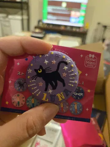 세일러문 루나 캔뱃지