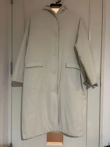 evam eva 패딩 후디 롱 코트