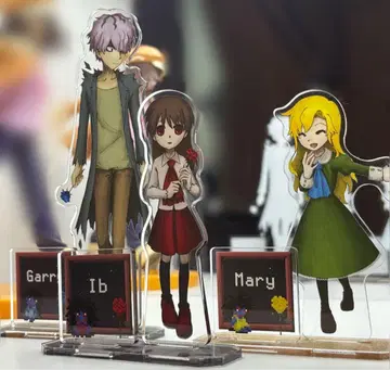 Ib 아크릴 스탠드 세트 수수께끼 풀이 뮤지엄 이브 메리 갤리