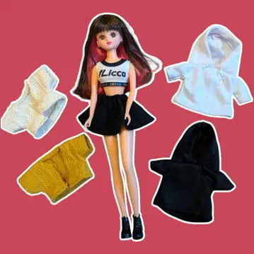 리카짱 인형과 의상 세트