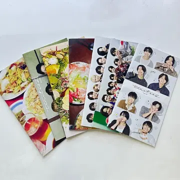 timelesz 팬클럽 뉴스레터 7종 세트