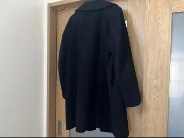 캐시미어 100 JIL SANDER 블랙 체스터 코트