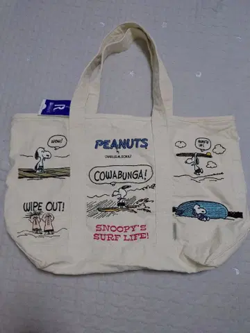 택 포함 새상품 스누피 ROOTOTE 토트백