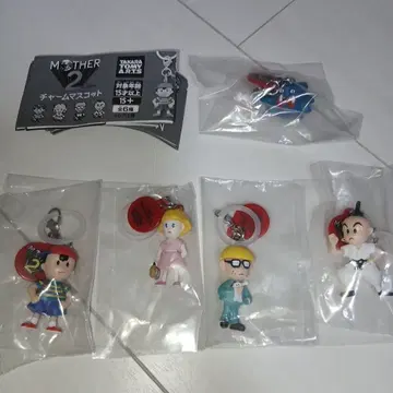 MOTHER 2 캐릭터 참 마스코트 세트 메지루시 참