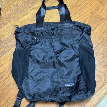 patagonia 블랙 백팩