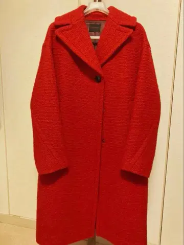 TOMORROWLAND 롱 코트 빨간색