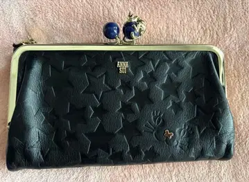 ANNA SUI 가마구치 지갑 프레잉 캣