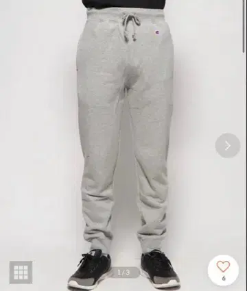 Champion 스웨트 팬츠 그레이