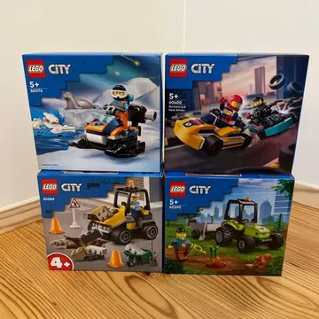 [ 미개봉 ] LEGO CITY 세트 4개 묶음 판매