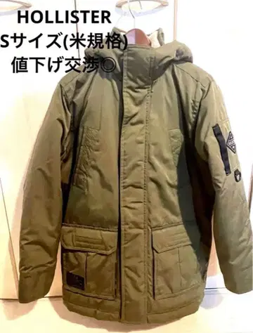 홀리스터 올웨더 자켓 속기모 카키