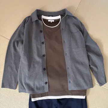 남성용 캐주얼 코디 (3점 세트)