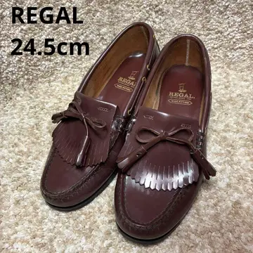 [ 새상품급 ] REGAL 퀼트 태슬 로퍼 브라운 FLEXIBLE