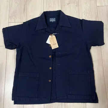 스튜디오 D'artisan 반팔 셔츠 36 네이비