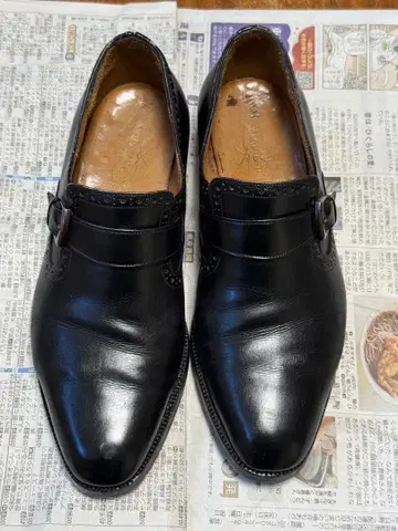 J.M.WESTON(제이엠 웨스통) 싱글몽크 구 로고 UK6.5