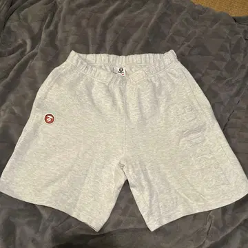 Aape 그레이 하프 팬츠 M 사이즈