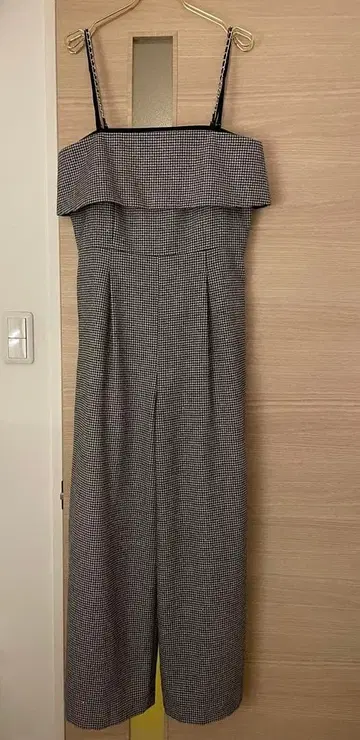 Grace Continental 하운드투스 체크 트위드 살로펫 38