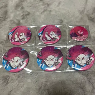 블루 록 치기리 효마 캔뱃지 6개 세트