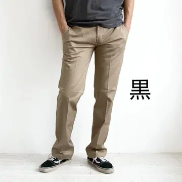 [ 배송비 포함 ] 디키즈 플렉스 슬림 워크 팬츠 치노 팬츠 블랙
