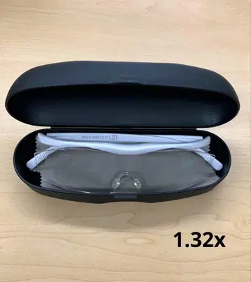 미사용 새상품 하즈키 루페 라지 1.32x 화이트