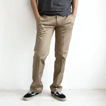 [ 배송비 포함 ] 디키즈 플렉스 슬림 워크 팬츠 치노 팬츠 베이지