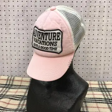 Y2K 00s 아메카지 갸루 구제 의류 빅 아플리케 트래커 캡