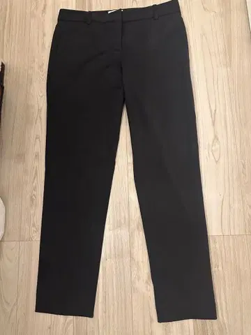 PLST 블랙 스트레이트 팬츠 사이즈 2