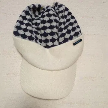 MASTER BUNNY EDITION 니트 모자 화이트/네이비