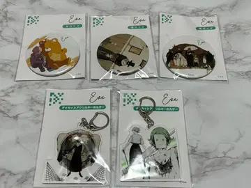 Eve 캔뱃지 키링 5세트