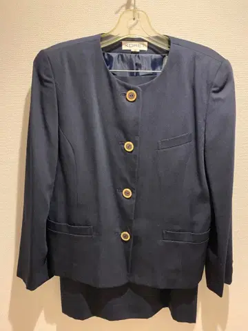 KORET 네이비 버블 수트 쇼와 레트로 일본제