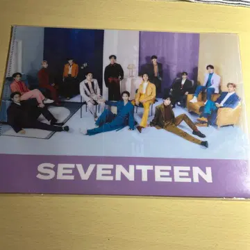 SEVENTEEN 로손 한정판 클리어 파일