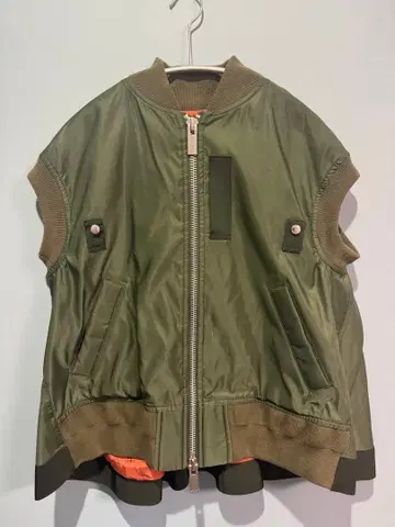 sacai MA-1 밀리터리 베스트 SCW 사카이