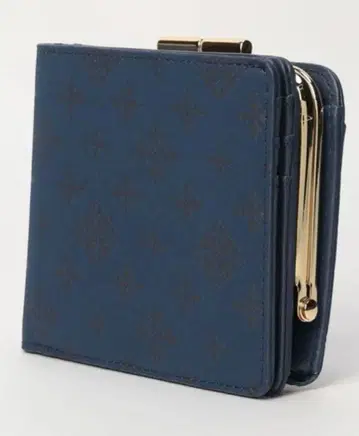 [데일리러셋] 자카드 이단 접이식 가마구치 지갑