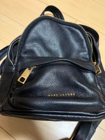 마크제이콥스 가죽 백팩 블랙