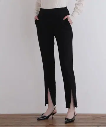 [ LE PHIL ] 2WAY 트윌 프론트 슬릿 팬츠