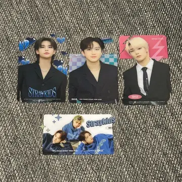 StrayKids 아크릴 트레이딩 카드 스키즈