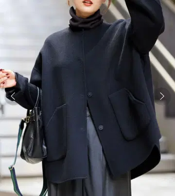 프레임워크 해밀턴 리버 크루넥 코트 블랙 36