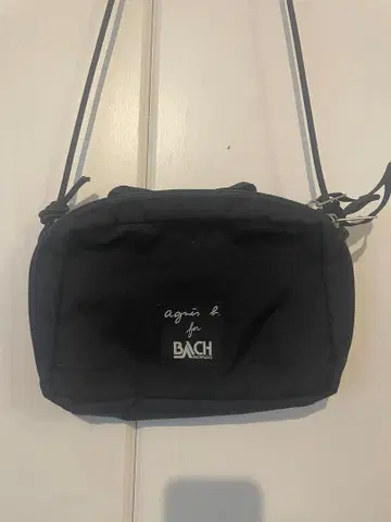 BACH agnis b. 숄더백 사코슈 블랙 콜라보 파우치