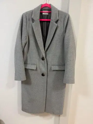 EGOIST 그레이 체스터 코트