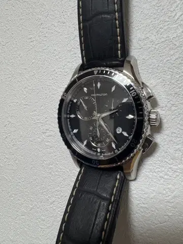 해밀턴 크로노그래프 손목시계 H375120