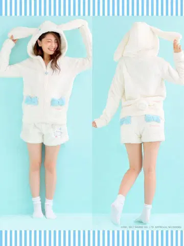 시나모롤 모코모코 룸웨어 파자마 시나몬 에메필 파자마