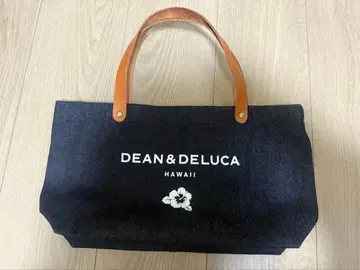 [ 초귀중 ] Dean & DeLuca 하와이 한정판 데님 토트백