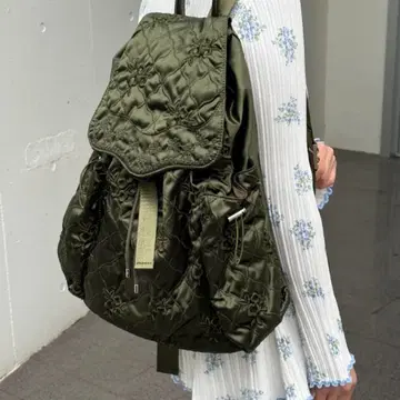 POPPY 아사기니뇨 POINTE BACKPACK 카키 백팩