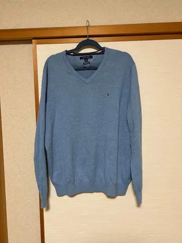 새상품급 TOMMY HILFIGER 니트 스웨터 XL