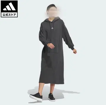 adidas 아디다스 워딩 루즈핏 프렌치 테리 원피스