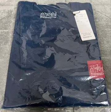 맨해튼 포티지 롱 슬리브 티셔츠 네이비